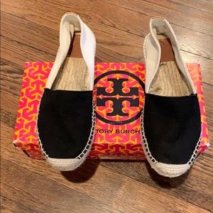 Tory Burch Canvas Color Blocked Espadrille